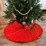 Christbaum-Rock Weihnachtsbaumdecke Tannenbaum-Teppich Baumrock-Matte