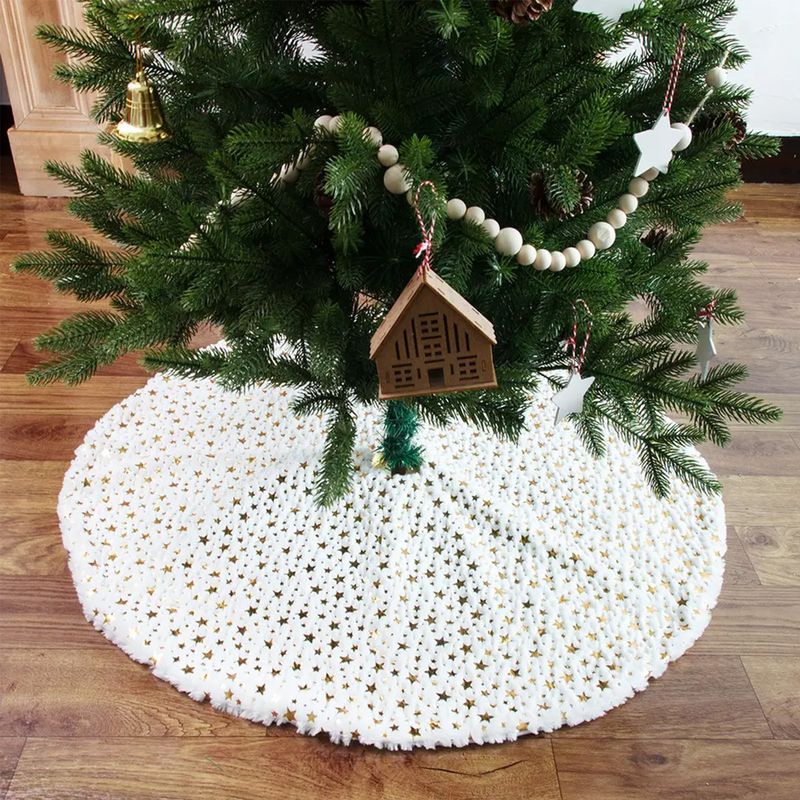 Christbaum-Rock Weihnachtsbaumdecke Tannenbaum-Teppich Baumrock-Matte