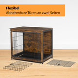 Möbel-Hundebox Grösse S Hundekäfig Haustierkäfig Beistelltisch