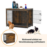 Möbel-Hundebox Grösse M Hundekäfig Haustierkäfig Beistelltisch