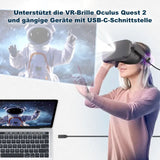 Oculus Quest 2 3m Kabel für VR Brille USB-C Datenkabel Ladekabel