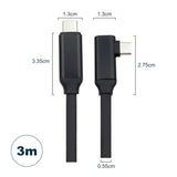 Oculus Quest 2 3m Kabel für VR Brille USB-C Datenkabel Ladekabel