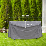 Gartentisch Schutzhülle Abdeckung Überzug Schutz Hülle Abdeckplane