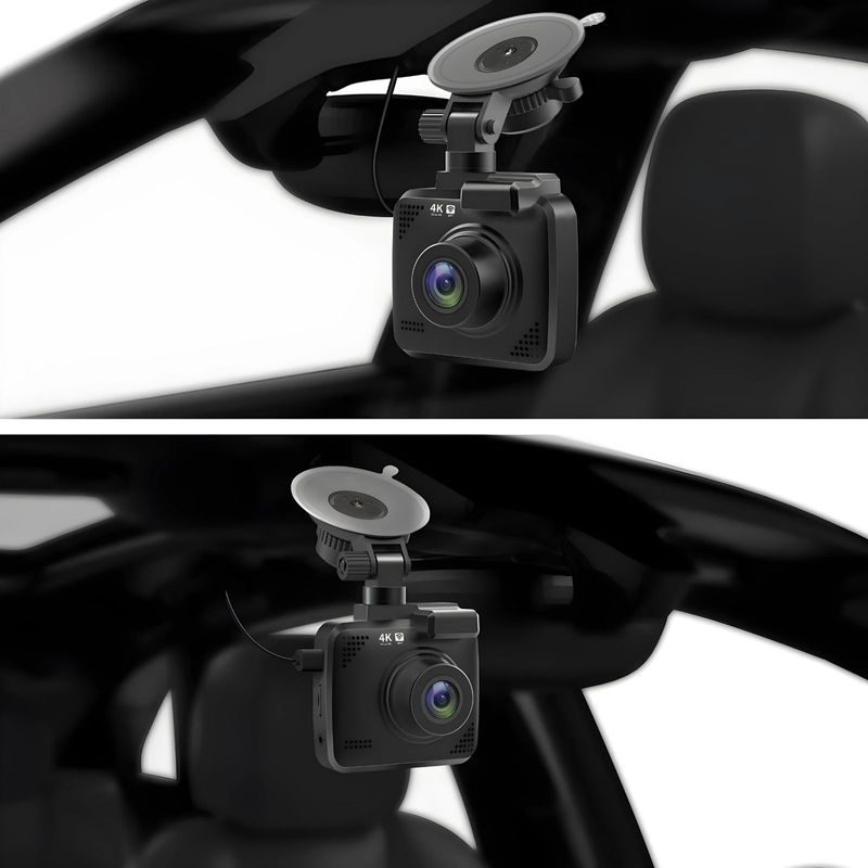 4K Dual-Dashcam Onboard-Kamera Autofront-Kamera Nachtsichtkamera Auto