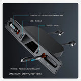 Alternativer USB-Hub für Tesla Model 3 Y Dockingstation Mittelkonsole Ladeadapter