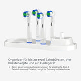Aufsteckbürsten Halter Organizer elektrische Zahnbürste Oral-B