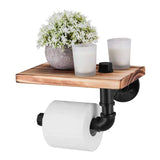 Toilettenpapierhalter rustikal Halterung Klopapier WC-Rollenhalter
