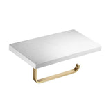 Toilettenpapierhalter Halterung Klopapier WC-Rollenhalter Marmoroptik
