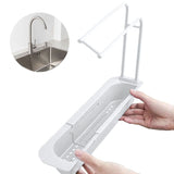 Waschbecken Organizer Abfluss-Rack Spülbecken-Regal Küchenorganizer