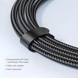 Kabel USB-C zu USB-C 0.5m 100W Datenkabel Schnellladekabel