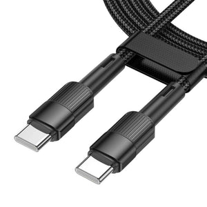 Kabel USB-C zu USB-C 2m 60W Datenkabel Schnellladekabel