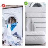 Wäschebeutel Wäschenetz Wäscheschutz Schonbeutel Waschsack 2er Set