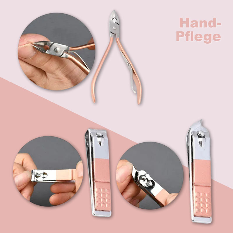Maniküre Set Pediküre Nagelscheren Nagelpflege Knipser Mitesser