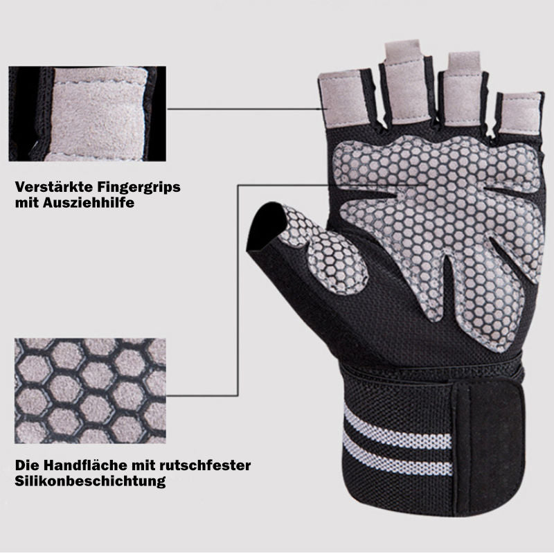 Trainingshandschuhe Gr. S Fitnesshandschuhe Sport-Handschuhe