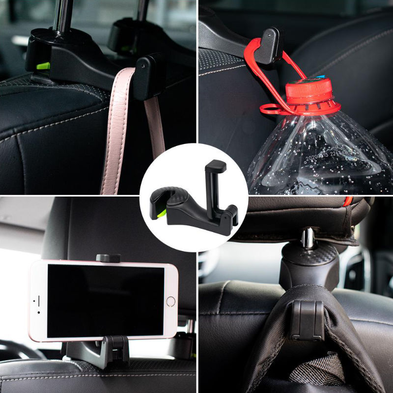 2 in 1 Halterung Auto 2 in 1 Autositz Halterung Kopfstützenhalterung