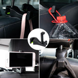 2 in 1 Halterung Auto 2 in 1 Autositz Halterung Kopfstützenhalterung