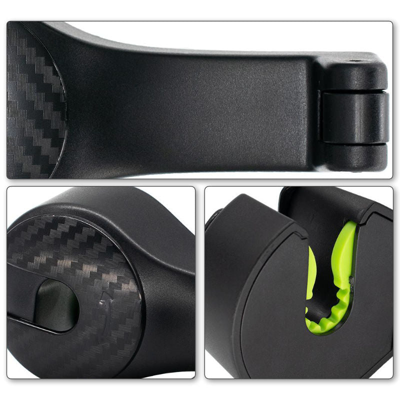 2 in 1 Halterung Auto 2 in 1 Autositz Halterung Kopfstützenhalterung