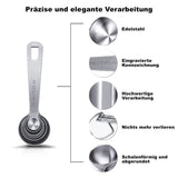 Messbecher Messlöffel Messbecher-Set Dosierlöffel Dosierbecher