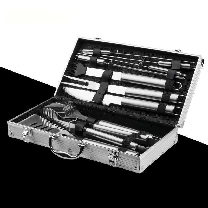 Grillbesteck Grillkoffer Grillset Grillausstattung Grillzubehör