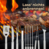 Grillbesteck Grillkoffer Grillset Grillausstattung Grillzubehör