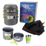 Campinggeschirr Outdoor-Kochutensilien Picknickgeschirr Set