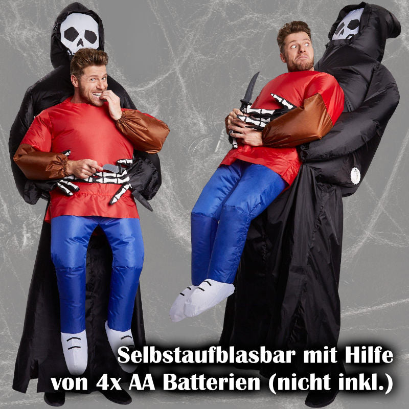 Henker Kostüm Erwachsene - Kostüm mit Lüfter & Batteriekasten