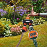 Garten 2-Wege-Wasserverteiler Wasserhahnadapter Wasserhahn-Splitter