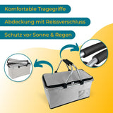Einkaufskorb Set Thermo-Einkaufskorb Tragekorb Kühlkorb Carrybag