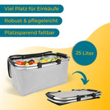 Einkaufskorb Set Thermo-Einkaufskorb Tragekorb Kühlkorb Carrybag