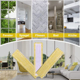 3er-Set Alternative Wischbezüge Wischpad für Kärcher Fenstersauger WV