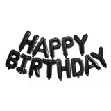 Happy Birthday Buchstabenballon Luftballon Folienballon Girlande