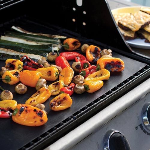 Grillmatte Antihaft Teflon BBQ feuerfest 2 Stück