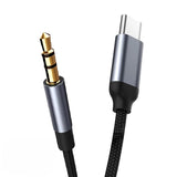 USB-C zu AUX Adapter 0.5m AUX zu USB-C Kabel AUX Anschluss AUX Stecker