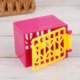 4er Set Barbie Hunde und Hundeboxen Puppenzubehör Haustiere