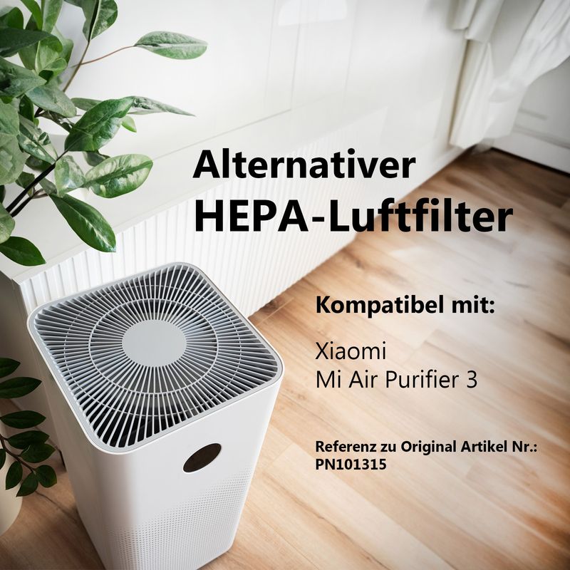 Alternativer HEPA-Luftfilter zu Xiaomi Mi Air Purifier 3