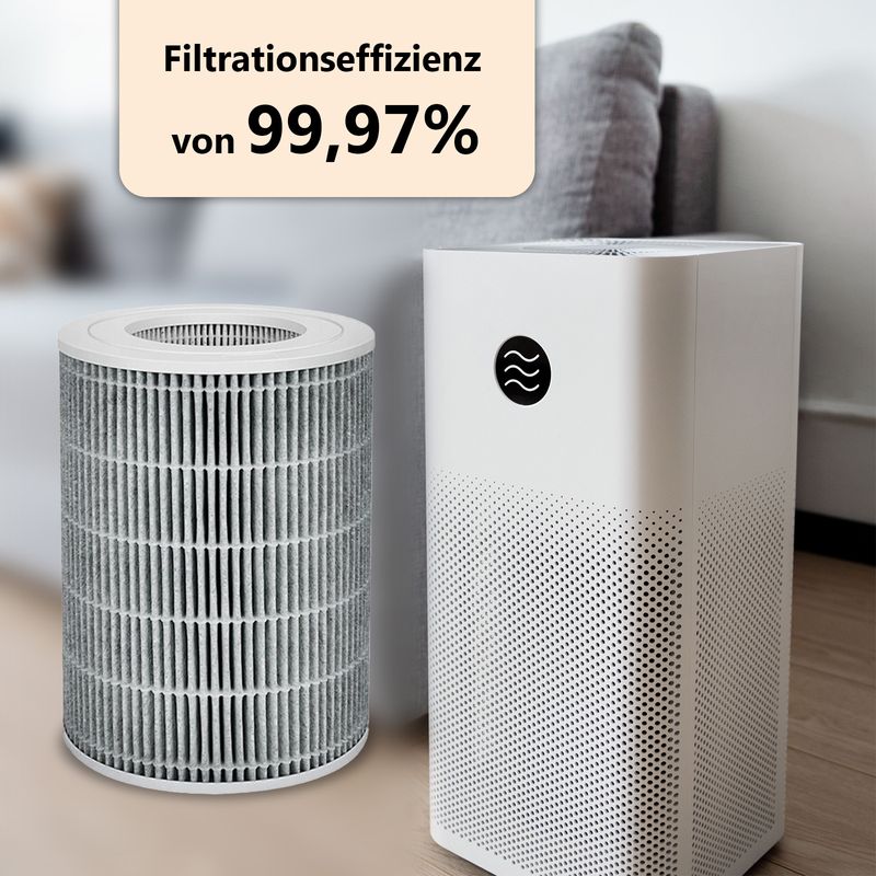 Alternativer HEPA-Luftfilter zu Xiaomi Mi Air Purifier 2C