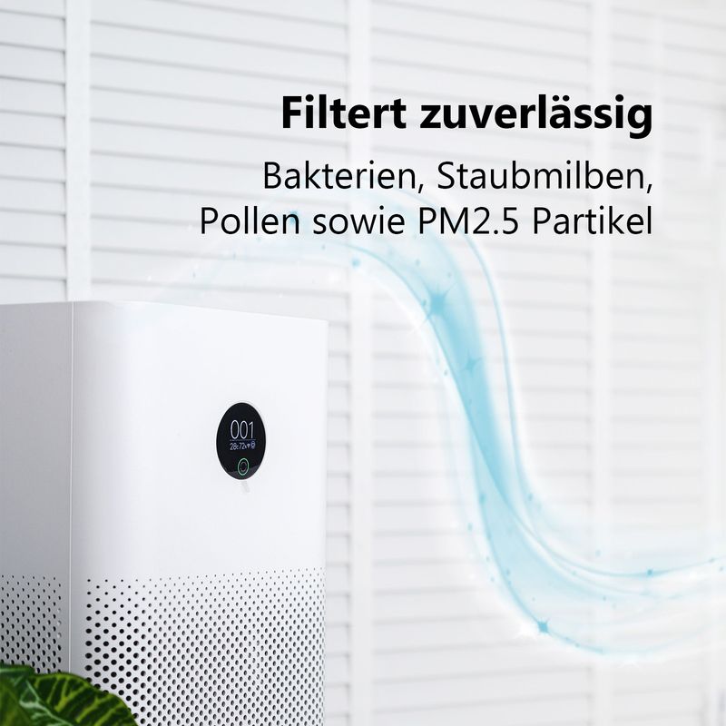 Alternativer HEPA-Luftfilter zu Xiaomi Mi Air Purifier PN101315