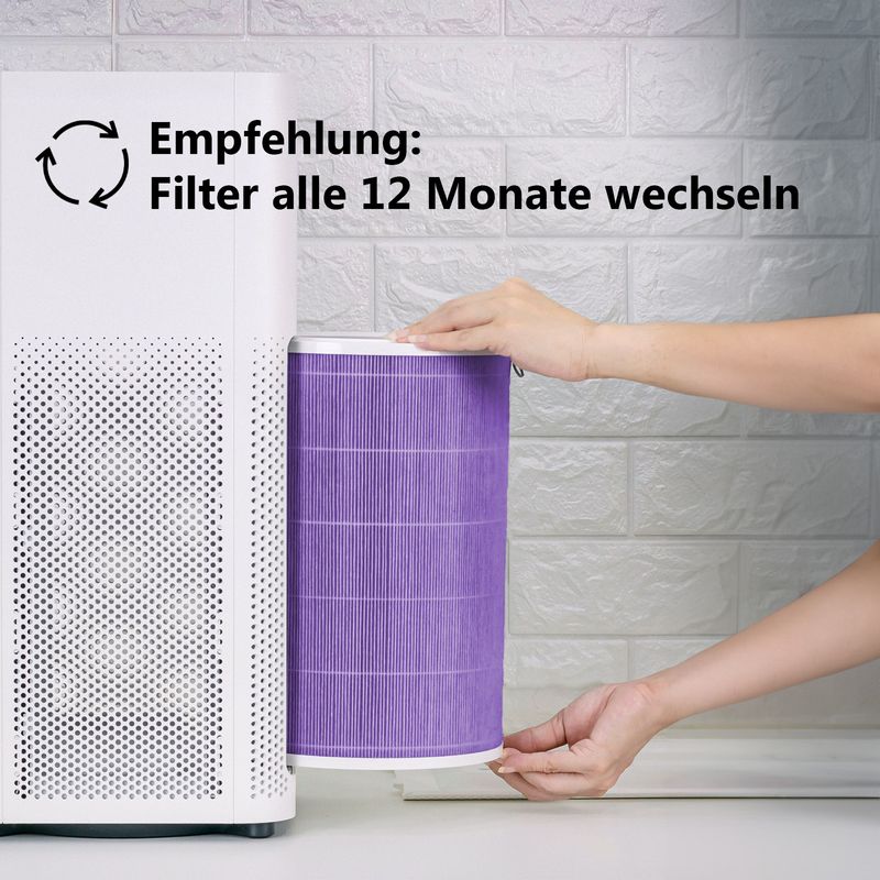 Alternativer HEPA-Luftfilter zu Xiaomi Mi Air Purifier 3C