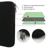 Neopren Sleeve Laptoptasche Notebooktasche Macbook wasserabweisend 14.8 Zoll