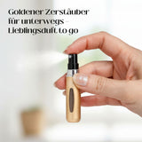 5ml Mini-Parfümzerstäuber Parfum Vaporisateur Goldig