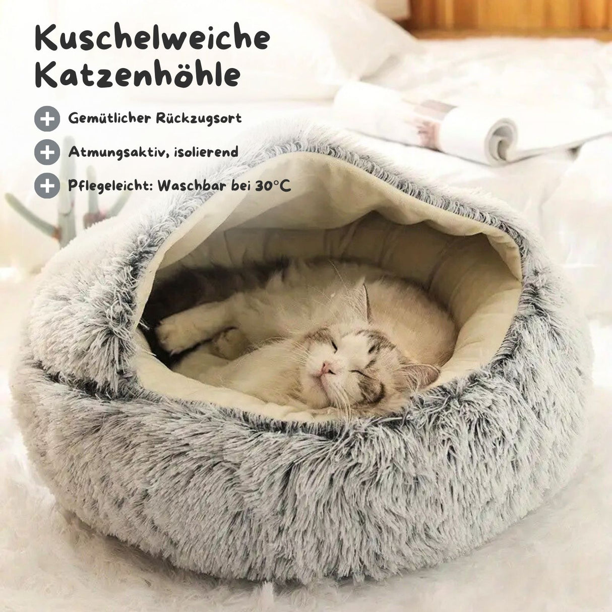 Katzenbett Katzennest Katzensofa Katzenliege Katzenhöhle Katzenhaus