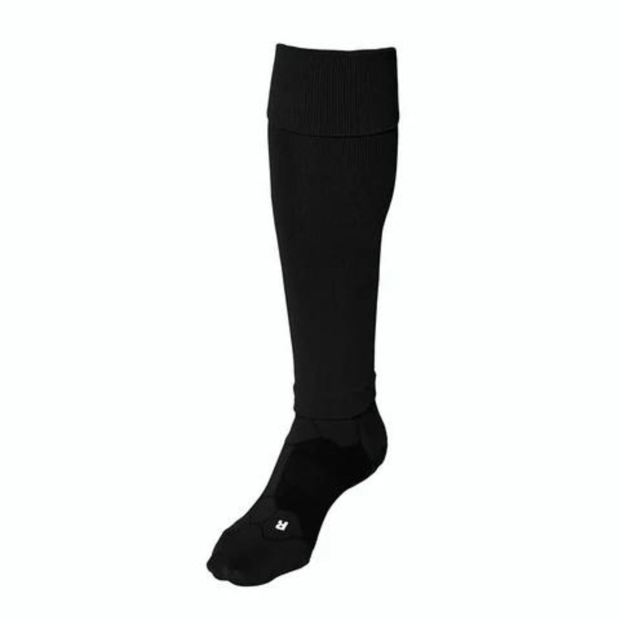 Fussballstulpen und Socken Grösse 42-47 Schwarz Set Tubxx und GripSoxx