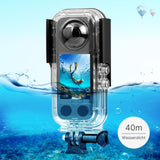 Unterwassergehäuse für Insta360 X3 Schutzrahmen Dive-Case Tauchgehäuse