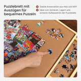 Puzzlebrett für 1500 Teile mit Auszügen Puzzletafel Puzzleunterlage