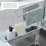 Waschbecken-Organizer Spülbecken-Regal Schwamm-Rack Küchenorganizer