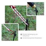 Zeltheringe Stahl Heringe 20cm Zeltnagel Camping Bodennagel 4er Set