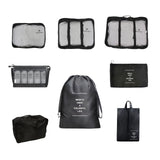 Packsack Koffer-Organizer Reisebeutel Aufbewahrungsbeutel Set