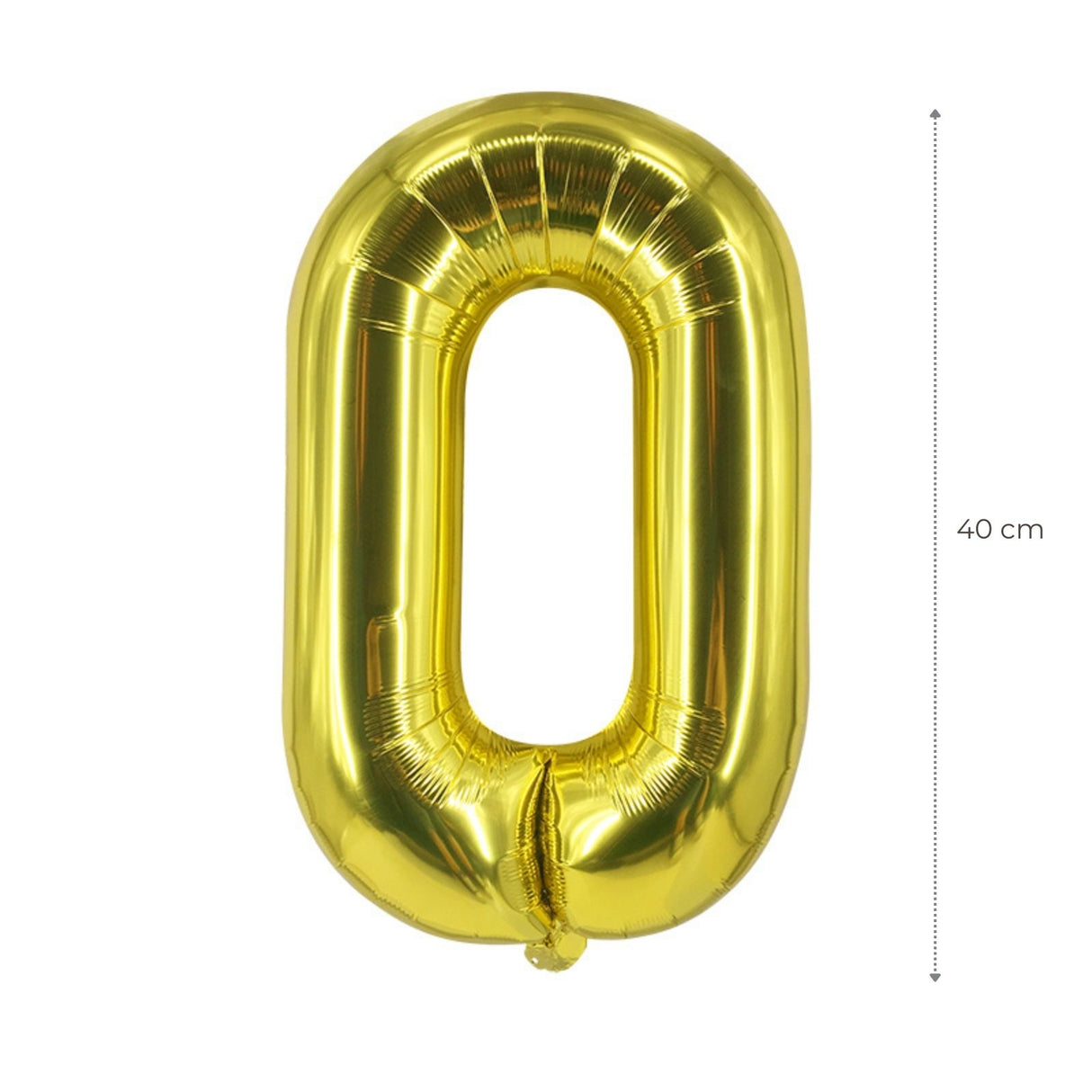 Buchstabenballon O Golden Geburtstagsparty Ballon Folienballon 40cm