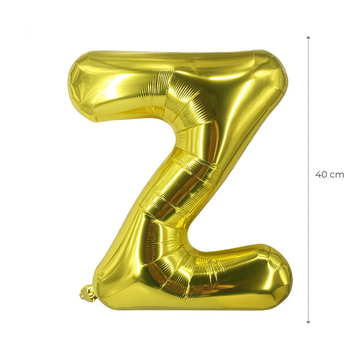 Buchstabenballon Z Golden Geburtstagsparty Ballon Folienballon 40cm