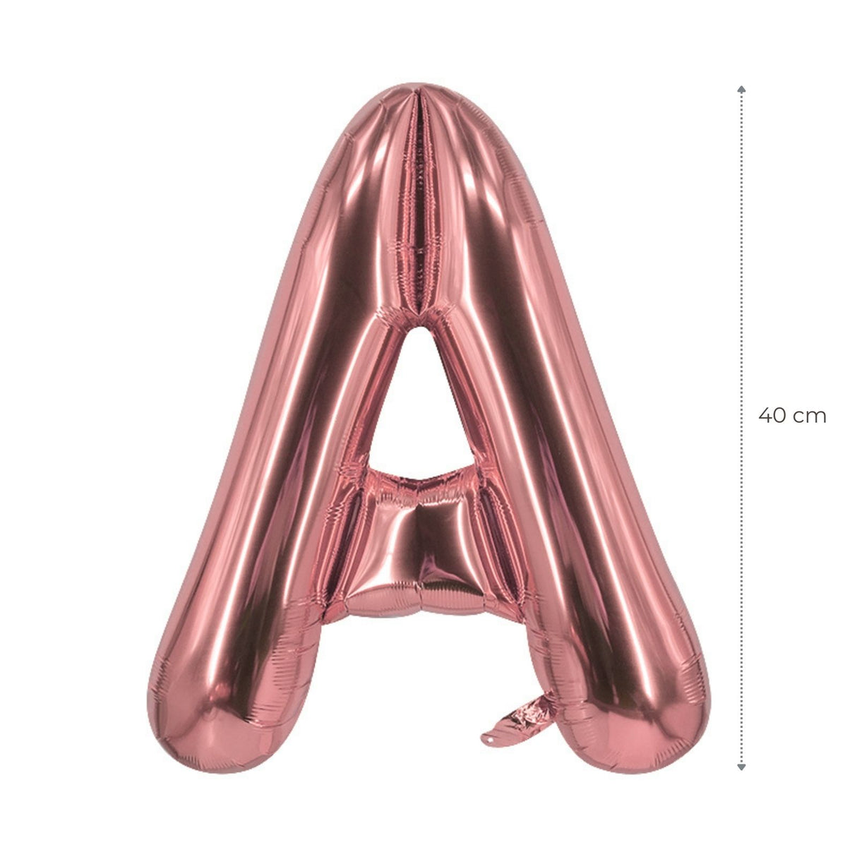 Buchstabenballon A Roségold Geburtstagsparty Ballon Folienballon 40cm